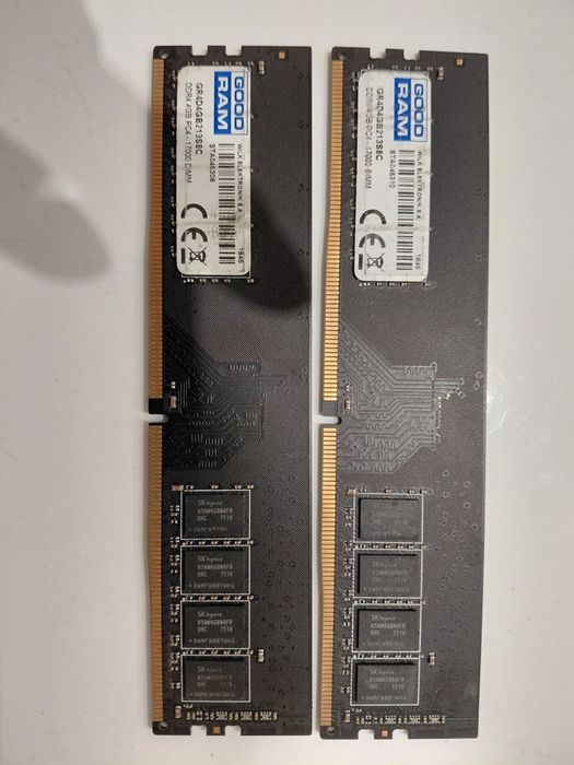 Pamięć RAM HyperX DDR3/DDR4 4GB dużo kości