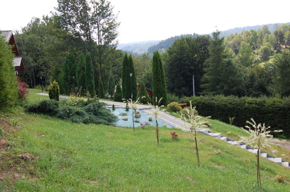 Noclegi Bieszczady Domki przy lesie Bukowiec 67 nad J. Solińskim, Bon.