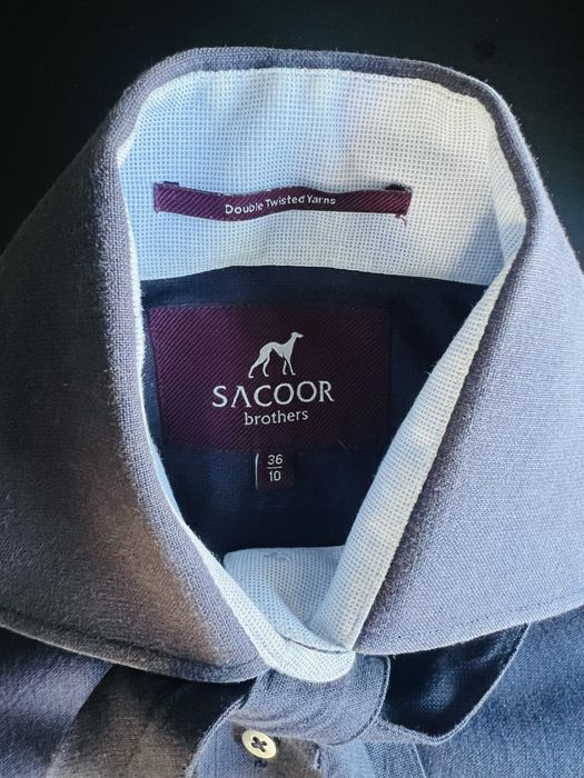 Camisa de senhora, azul marinho