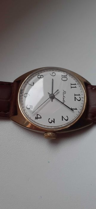 Zegarek Rakieta 17 Jewels pozłacany  VINTAGE.