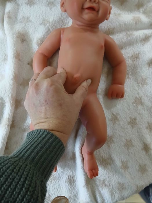 Boneca silicone 43 cm