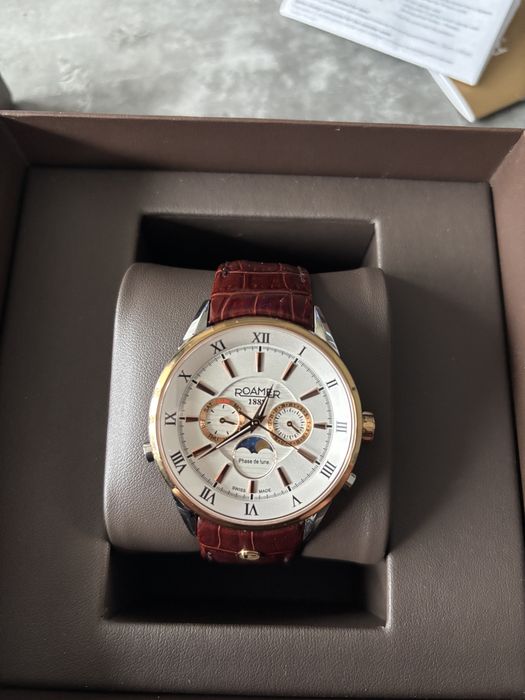 Zegare ROAMER superior moonphase 508821.49.13.05