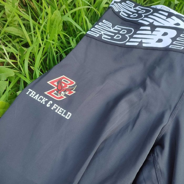 New Balance leggings femininos L estilosos, funcionais, confortáveis