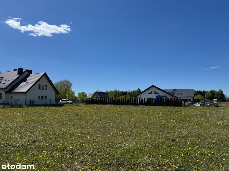 Działka budowlana 1443 m² – cisza, brak ruchu, MPZP | Błonie, Achera - Widok 2