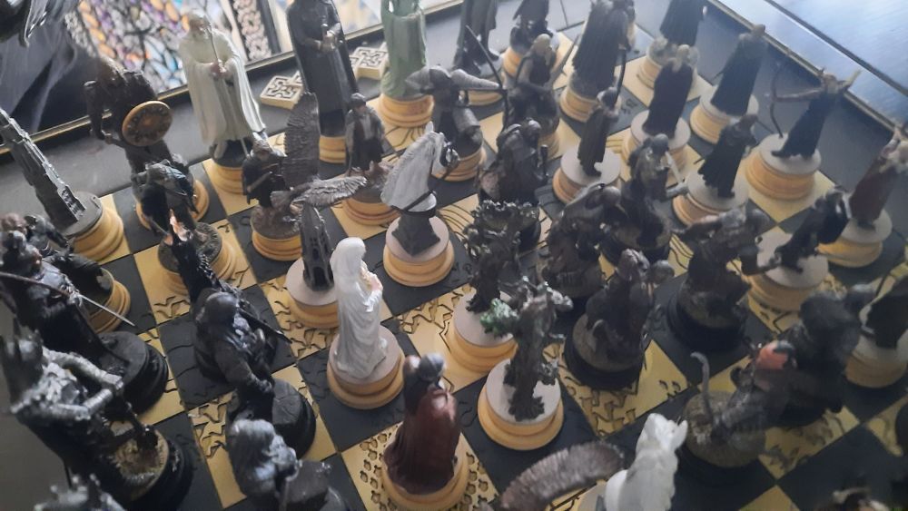 Xadrez o senhor dos anéis coleção planeta DeAgostini NOVO PREÇO