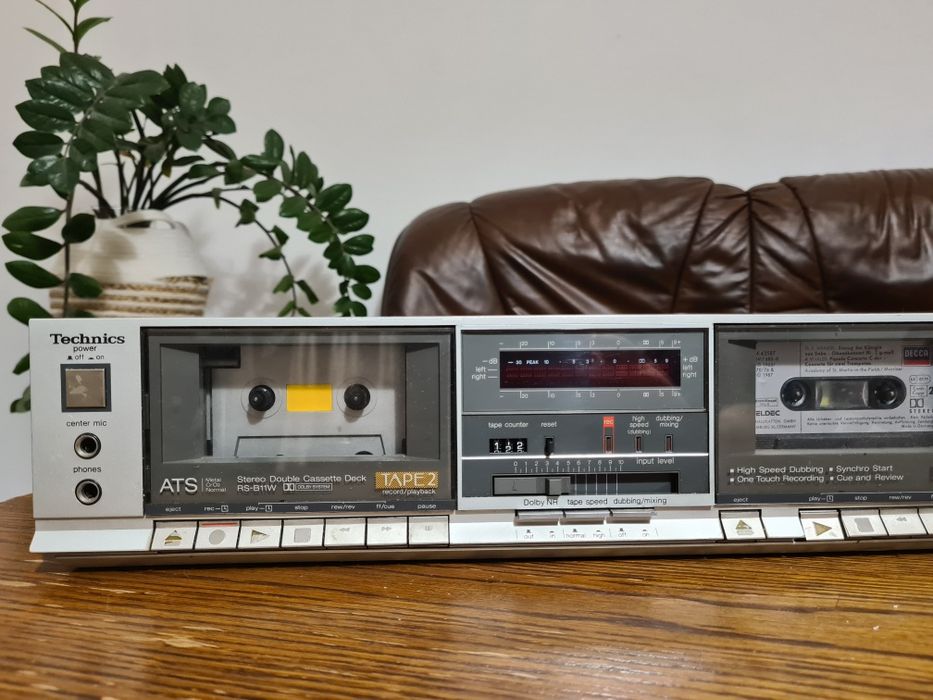 Magnetofon Technics RS B11W  Vintage Retro Technics