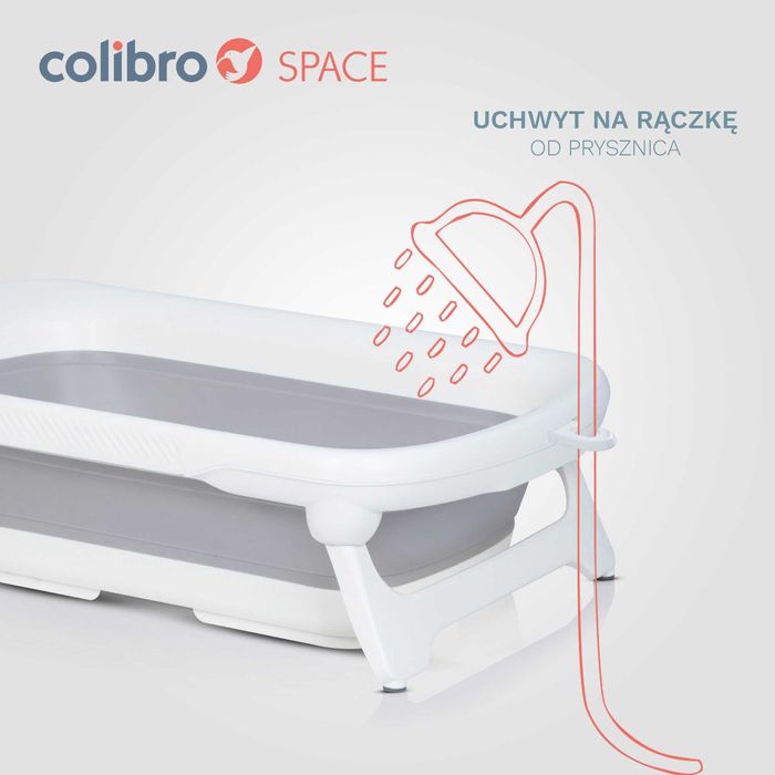 Colibro Space - wanienka dziecięca składana