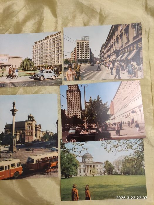 Stare pocztówki 20 sztuk  Warszawa w PRL-U