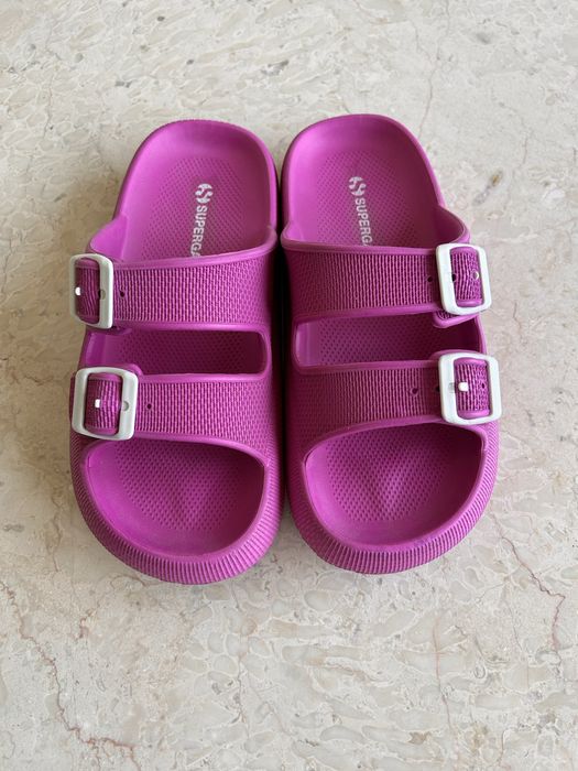 Сучасні слайдери Superga, фуксія, 39 розмір (24,5 см), оригінал