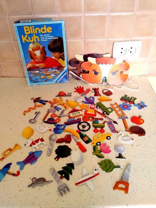 Дитяча тактильна настільна гра настольная Ravensburger Blinde Kuh Гра на дотик
