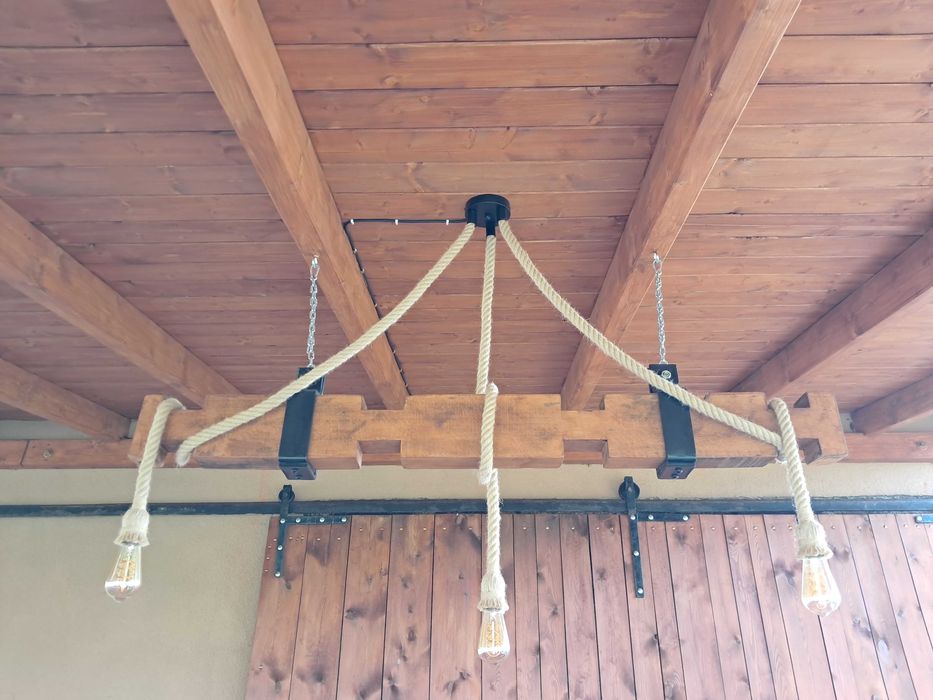 Lampa wisząca w stylu retro