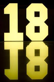 Wynajem cyfr 18 ( urodziny, roczek )