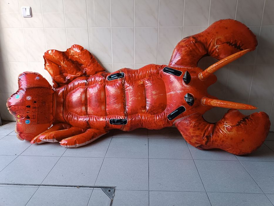 Boia bote Lagosta Intex com pegas (novo na caixa)