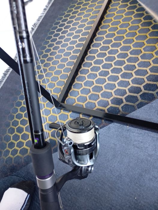 Daiwa prorex 40-90 2.40m kołowrotek  sg4 4000 plecionka berkley