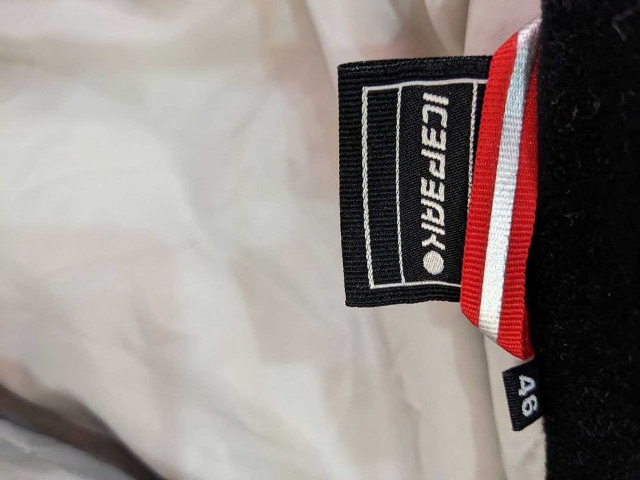 Лижна куртка біла icepeak