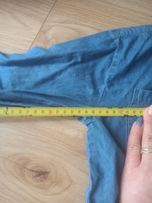 Jeansowa tunika dla dziewczynki r. 140