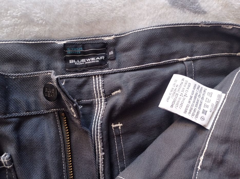 Spodenki robocze Bluewear. Ubranie robocze. Spodnie.