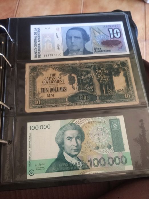 NOVO PREÇO Coleção completa notas e moedas