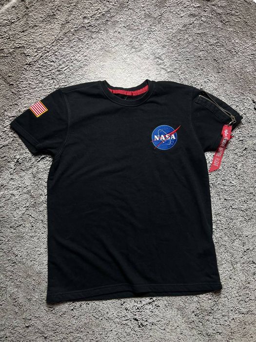 Alpha industries x nasa футболка зі стрічкою