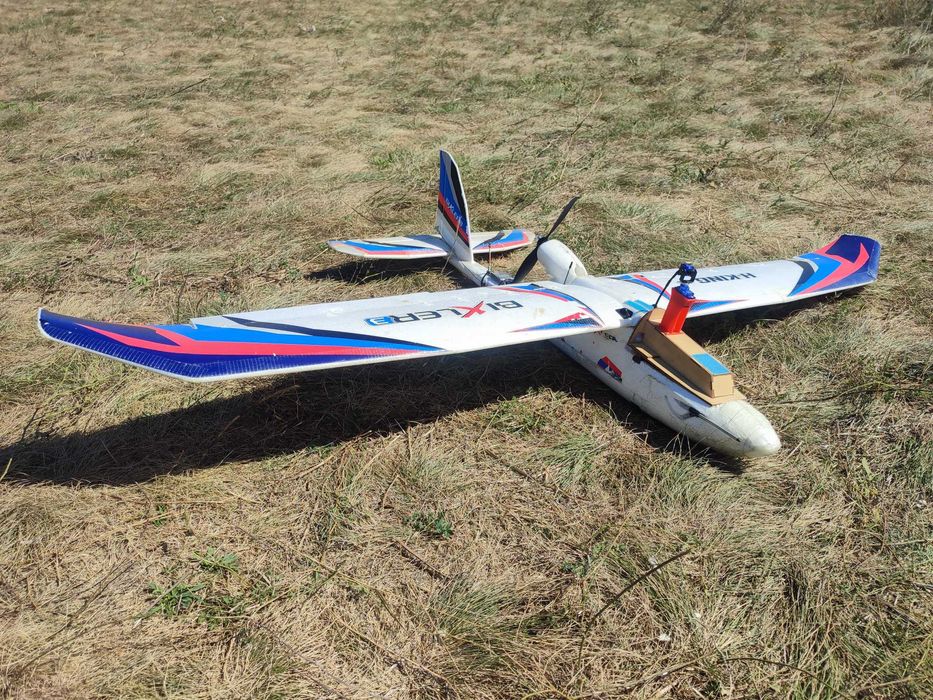 FPV планер Bixler 3, настроен и облетан