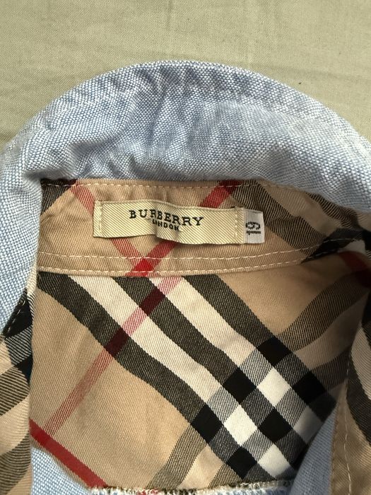 Niebieska koszula Burberry London rozmiar 128-134