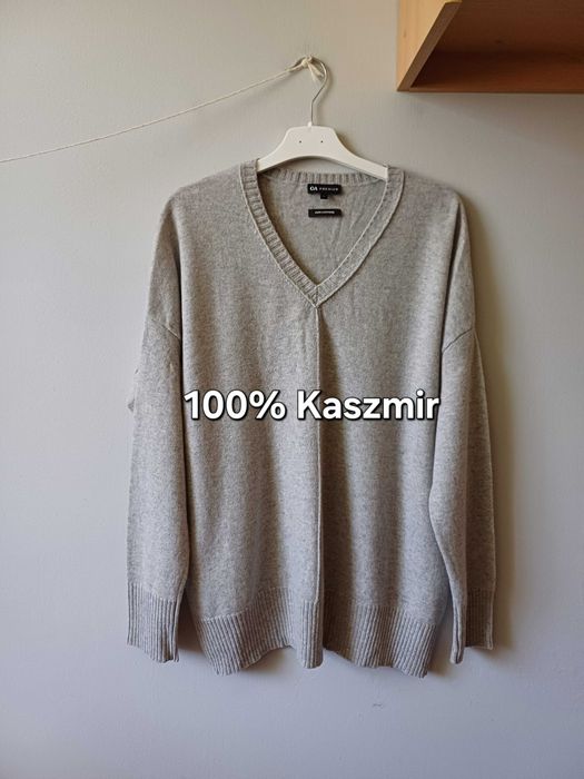 C&A kaszmirowy sweter rozmiar L