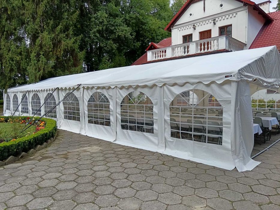 Wynajem namioty cateringowe 4x6, 6x8, 6x12, stoły i krzesła