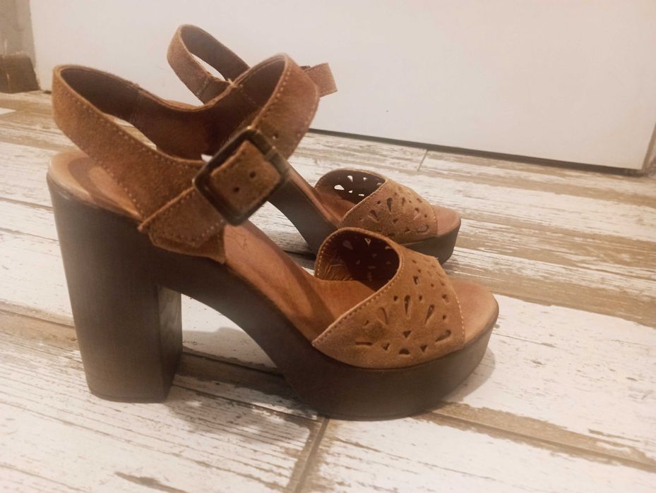 Sandały skórzane Lasocki rozm.37