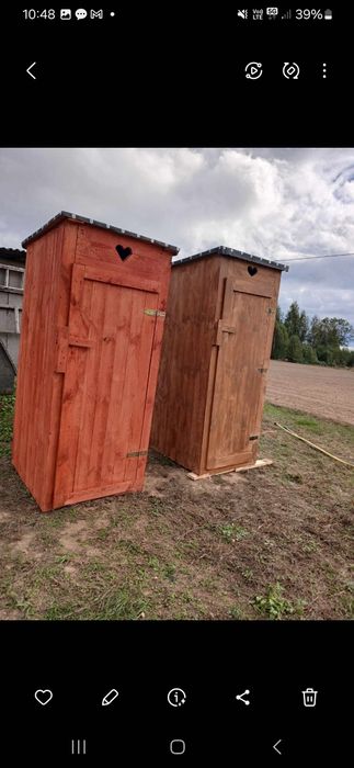 Nowa Toaleta Ogrodowa bądź na budowę