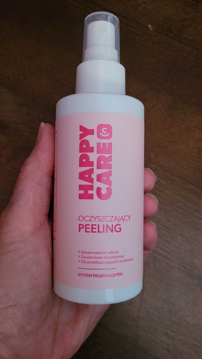 Happy care peeling do skóry głowy z kwasem bursztynowym