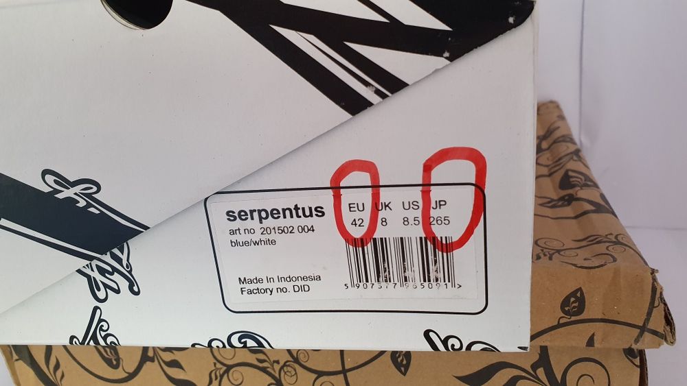 Buty męskie sportowe Serpentus rozmiar 42
