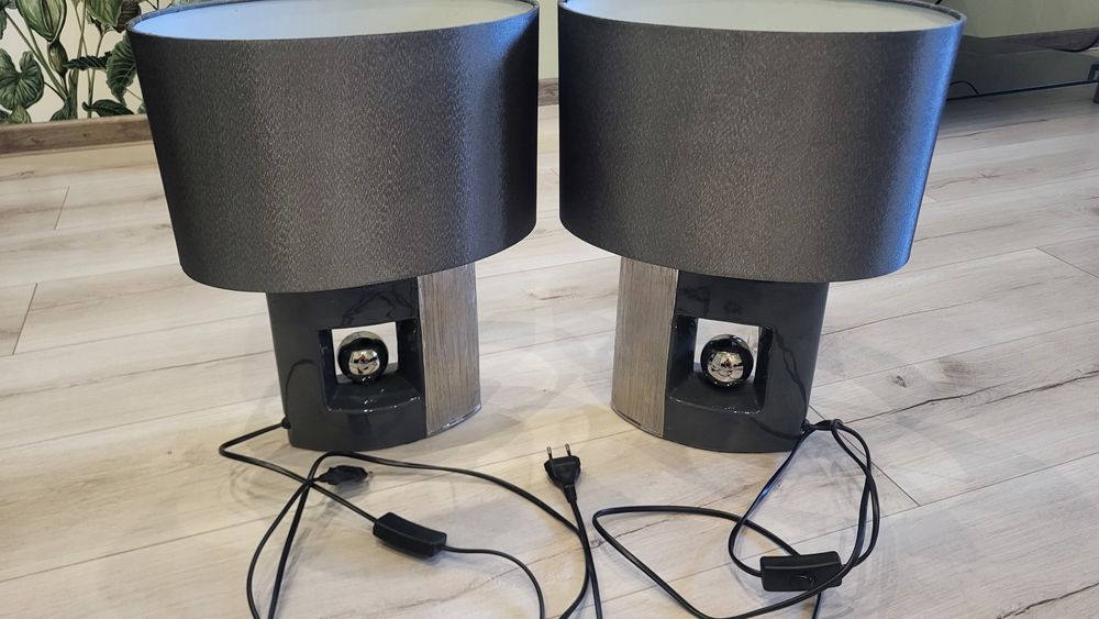 2szt,  Lampy nocne. Na szafki przy łóżku. Stylowe.