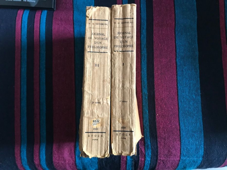 H. DE KEYSERLING Journal de Voyage d’un philosophe