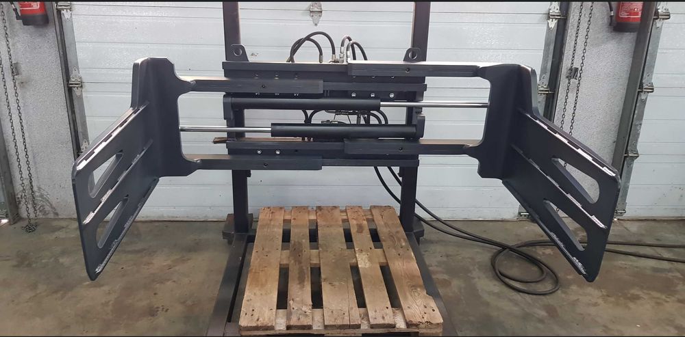 Chwytak do bel makulatury KAUP 2100kg ISO 2A/3A do wózka widłowego