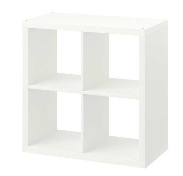 KALLAX Estante, branco, 77x77 cm
