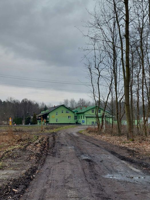 Duża działka inwestycyjna przy DK86