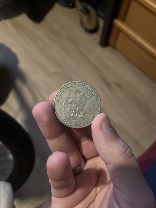 Moeda antiga one dollar