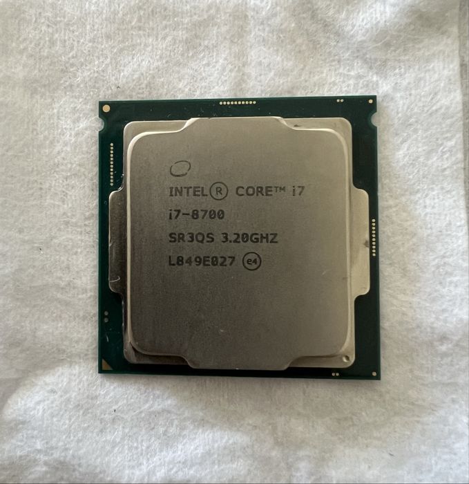 Procesor CPU Intel Core i7 8th gen 8700 3.2 Ghz LGA1151