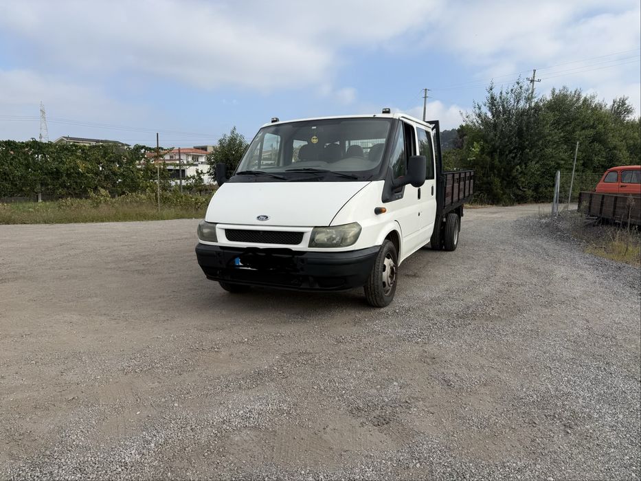 Ford transit caixa aberta