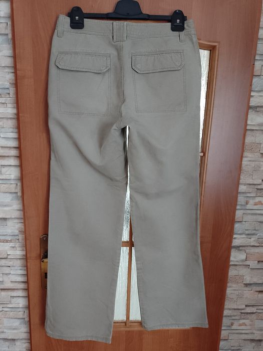 Szare dżinsy męskie M