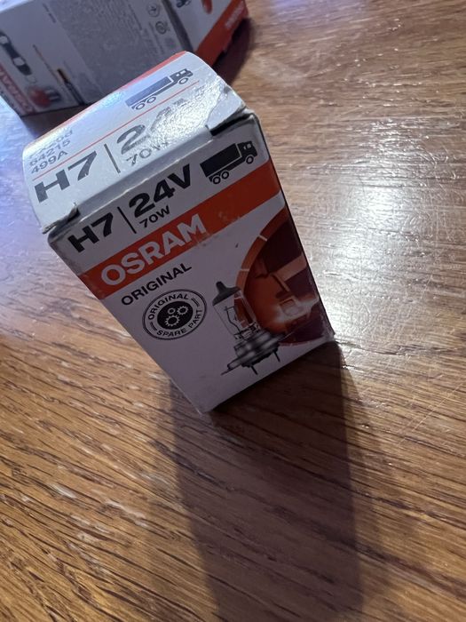 Żarówki H7 24V 70W OSRAM