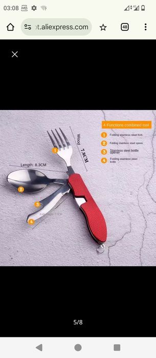 KIT BOLSO AÇO INOXIDÁVEL Dobravel 4 X 1