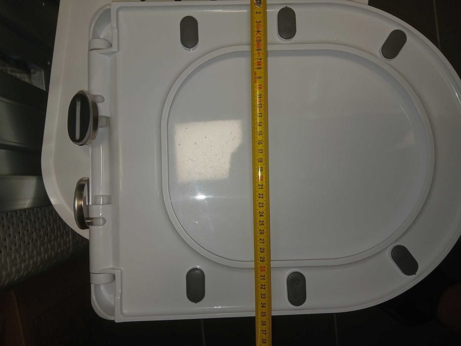 Deska sedesowa biała x2