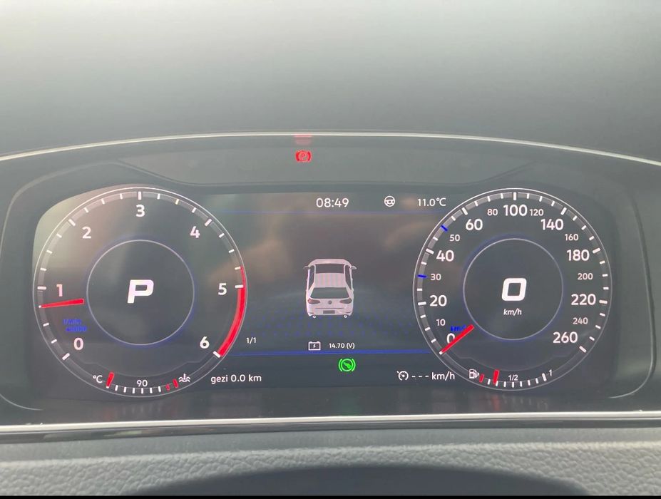 Quadrante Digital Volkswagen Golf 7/7.5 (Novo)