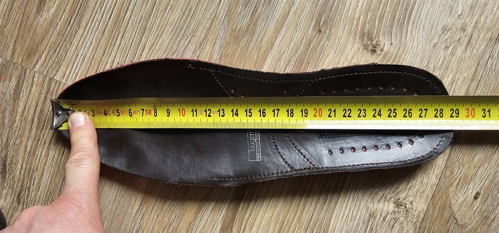 Bugatti skórzane męskie buty rozmiar 43 wkładka 28,5cm używane