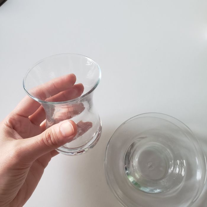 Склянка для чаю та 2 блюдця