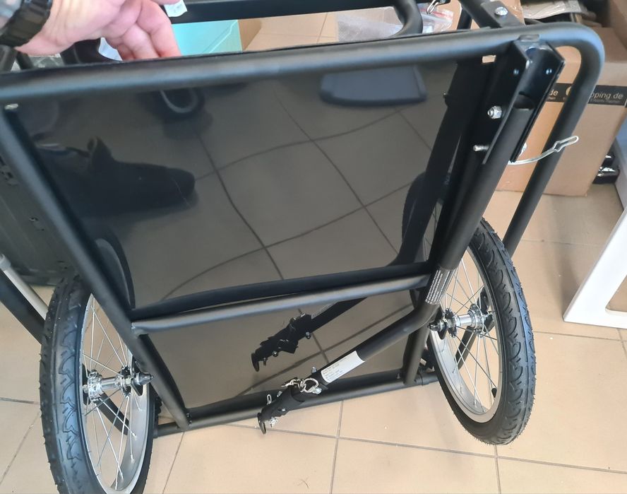 Przyczepka rowerowa do towaru