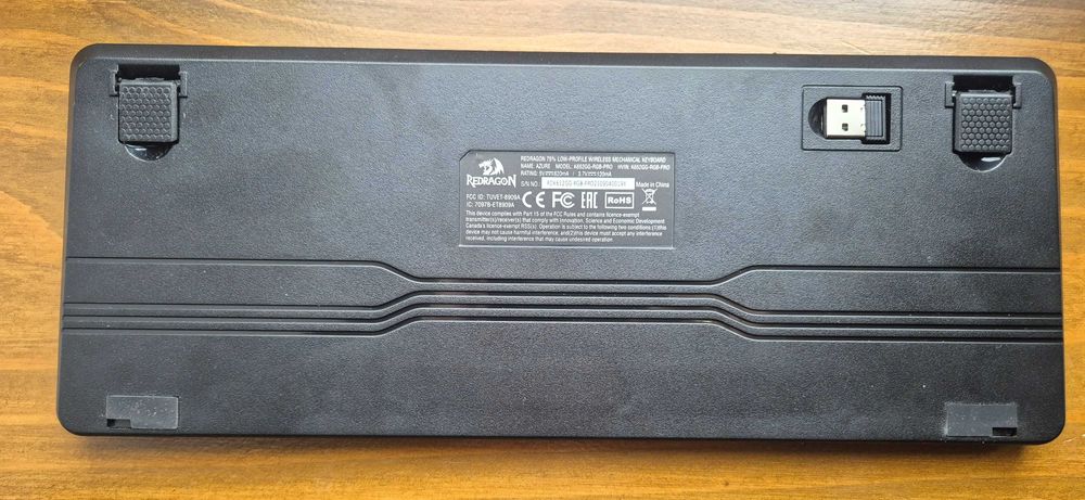Klawiatura Redragon Azure RGB | Jak nowa | Gwarancja do 23.12.2027