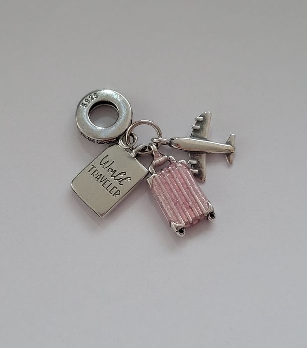 Charms world travel do bransoletki Pandora S925