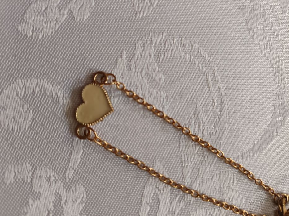 Bransoletka z serduszkiem